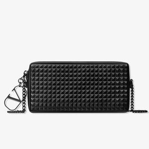 Valentino Black Studded Rectangular Bag